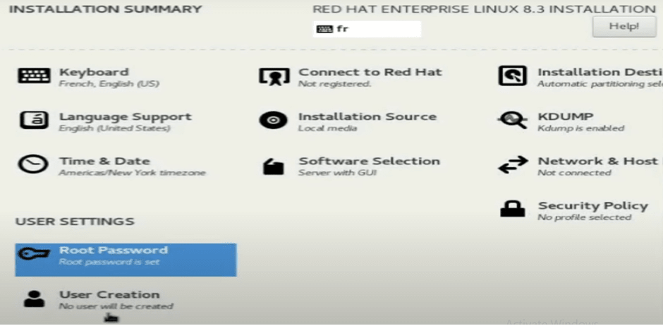 how to install redhat linux in vmware workstation