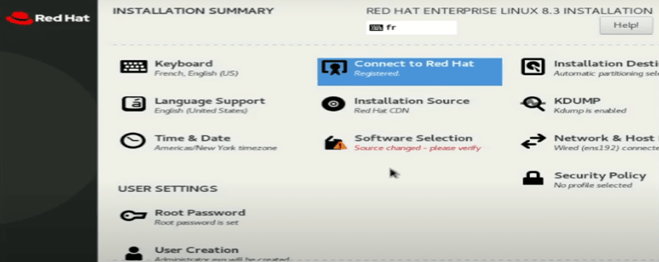 how to install redhat linux in vmware workstation